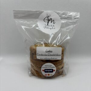 5 Cookies des Deux-Sèvres aux Cranberries et Chocolat Blanc
