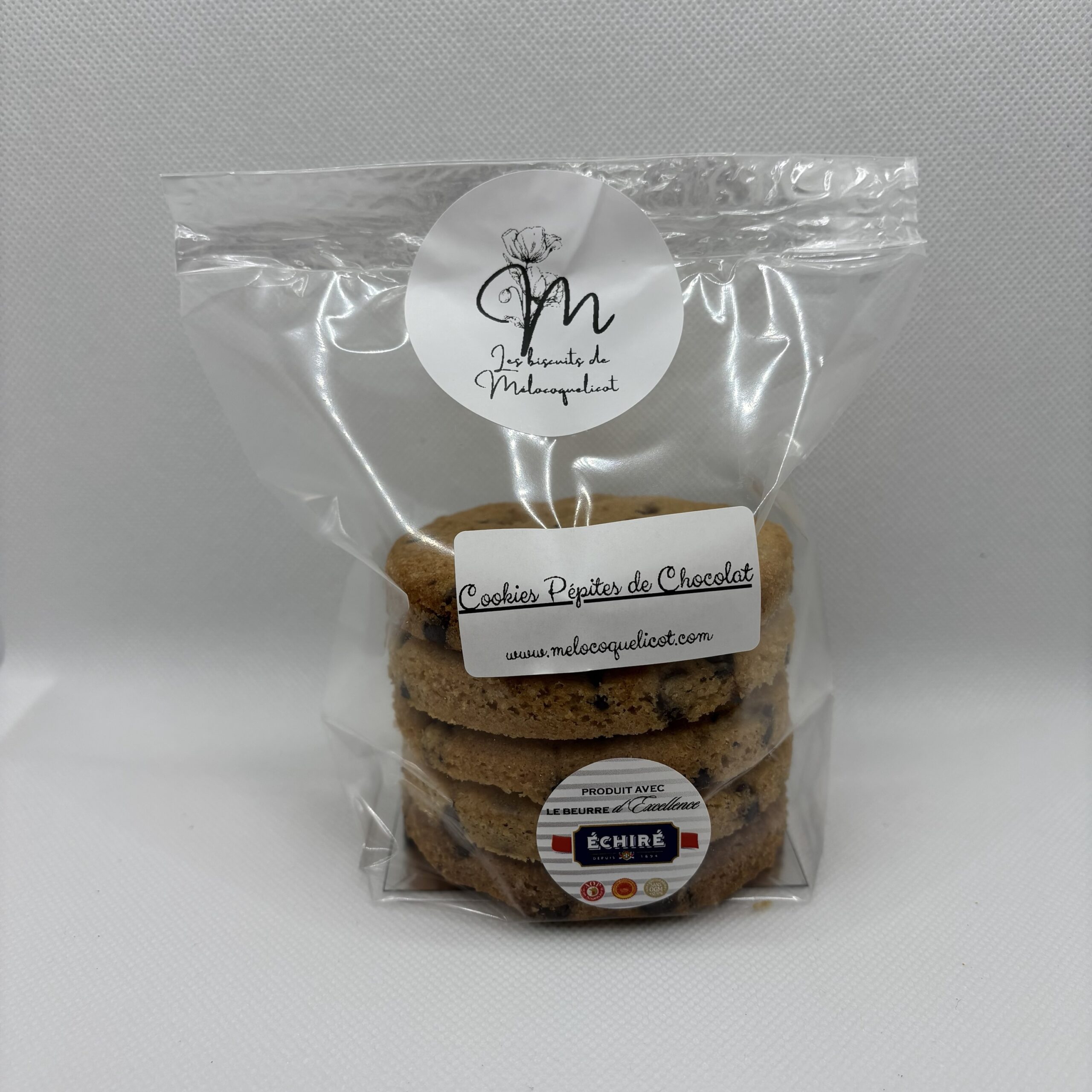 5 COOKIES PEPITES DE CHOCOLAT