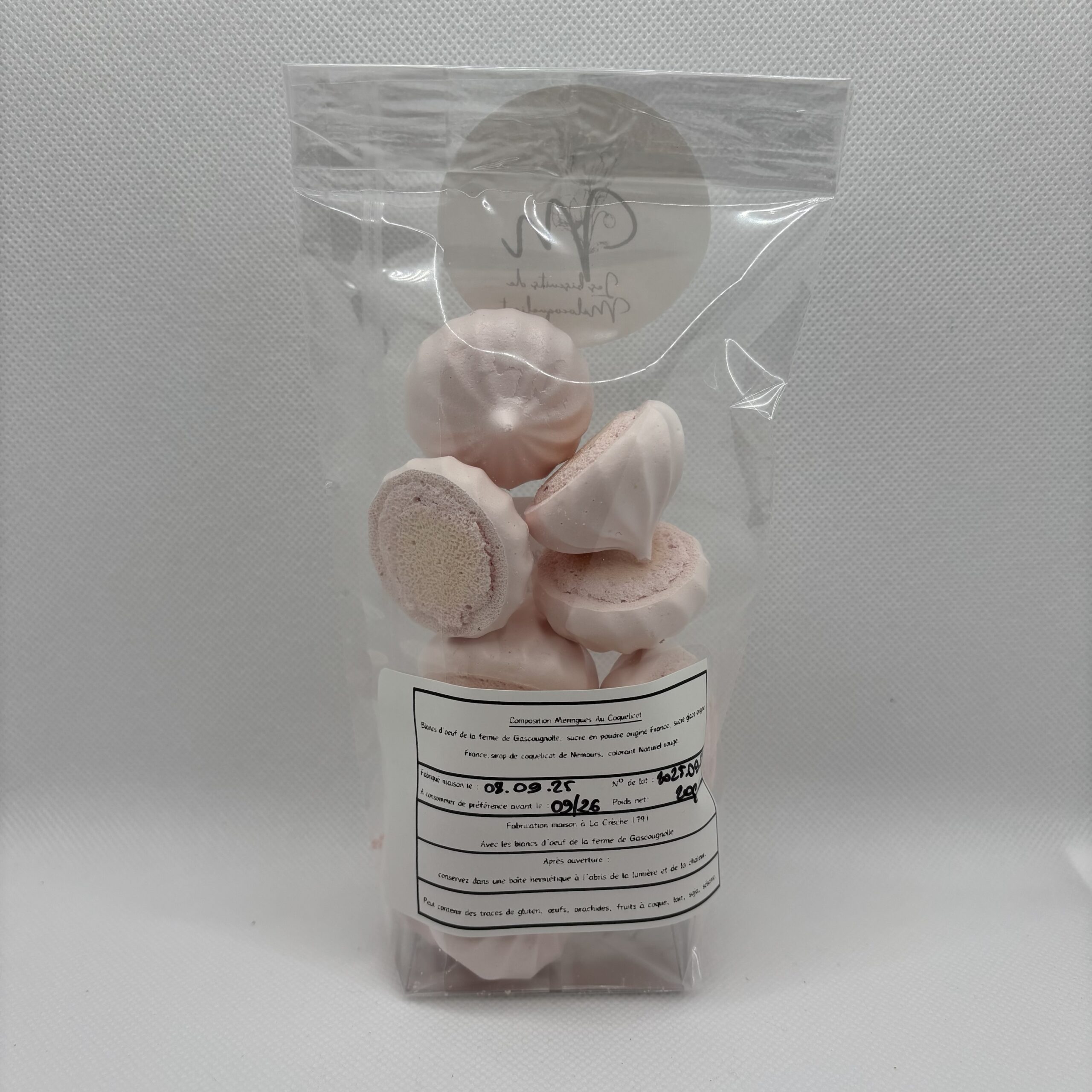10 Meringues au Coquelicot – Douceur Florale et Gourmande – Image 2
