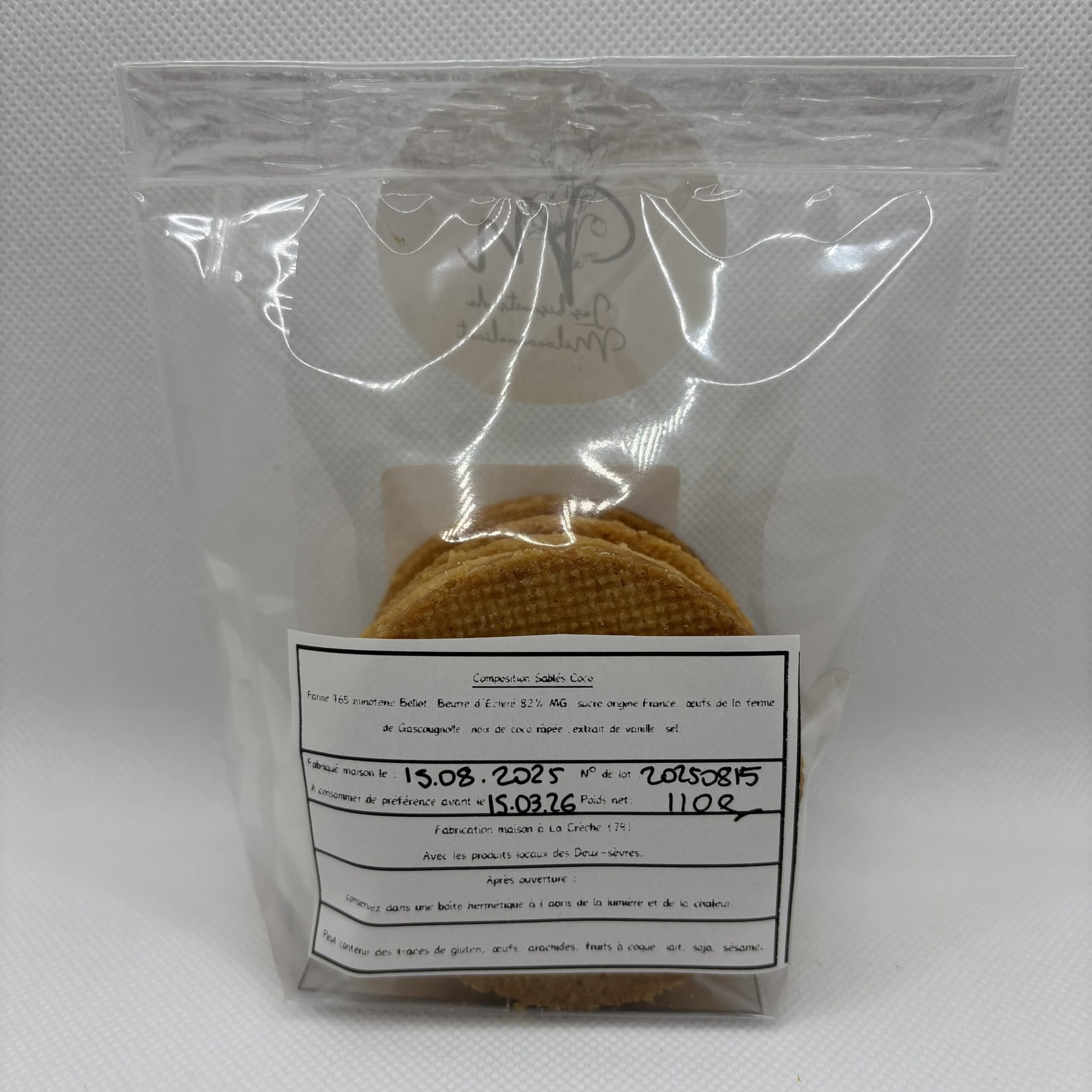 6 Sablés Coco – Une Douceur Exotique et Gourmande 🥥✨ – Image 2